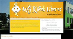 Desktop Screenshot of ms-klicek.cz
